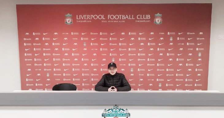 Le r&ecirc;ve de deux Math&eacute;o &agrave; un match de Liverpool