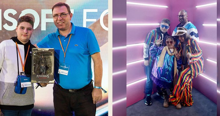 Mathis participe &agrave; l&#039;&eacute;v&egrave;nement UBISOFT