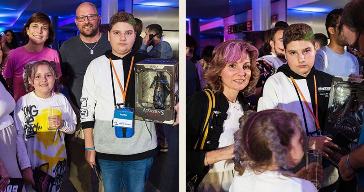 Mathis participe &agrave; l&#039;&eacute;v&egrave;nement UBISOFT