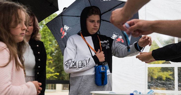 Mathis participe &agrave; l&#039;&eacute;v&egrave;nement UBISOFT