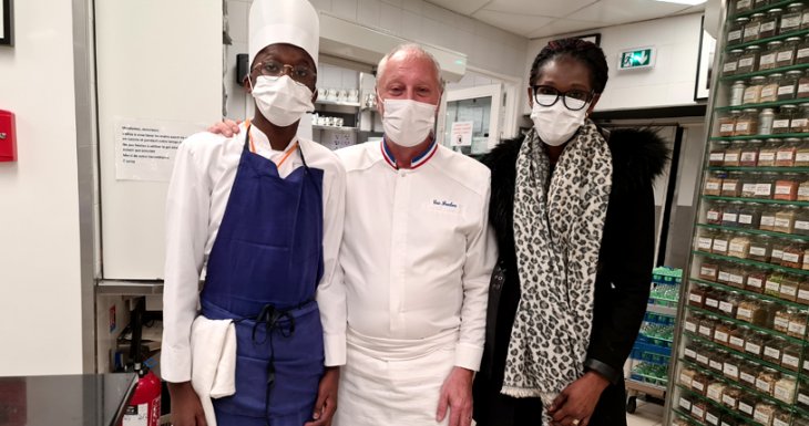 Cuisiner pour les chefs du Bristol