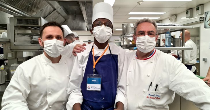 Cuisiner pour les chefs du Bristol