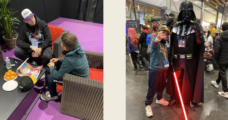 Nans rencontre Unchained au Geek Days