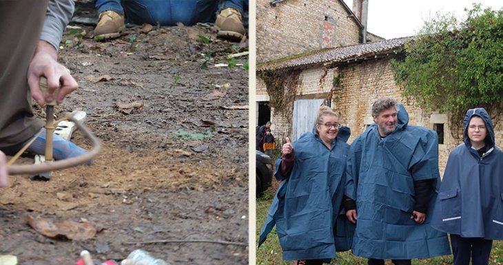 Solal passe un week-end survie en for&ecirc;t