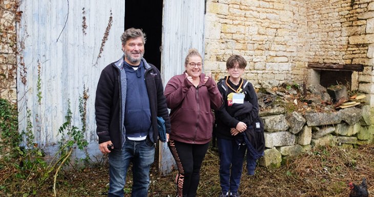 Solal passe un week-end survie en for&ecirc;t