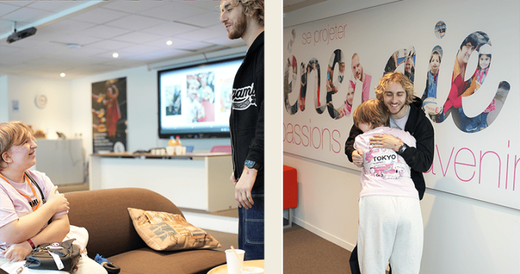 Une rencontre avec Sora