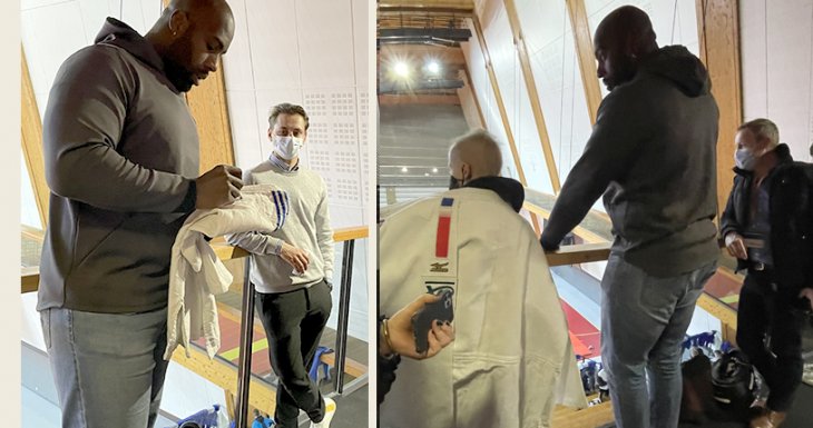 Rencontrer le judoka Teddy Riner