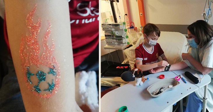 Un atelier tatouages et paillettes &agrave; Necker