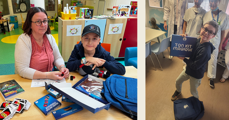 Des kits magiques pour faire r&ecirc;ver les enfants hospitalis&eacute;s
