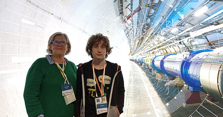 Un petit prince visite le CERN 