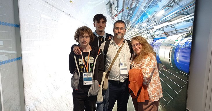 Un petit prince visite le CERN 