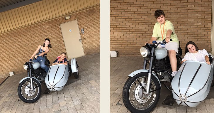 Les apprentis sorciers visitent Poudlard 