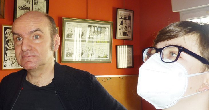 Eliot rencontre Lewis Trondheim, un monde fantastique ! 