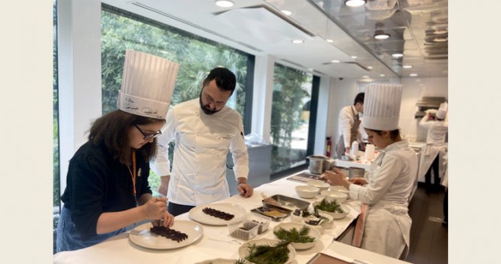 Cuisiner avec la cheffe Anne-Sophie Pic