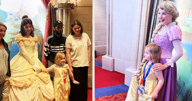 Cl&eacute;mence rencontre ses princesses pr&eacute;f&eacute;r&eacute;es 