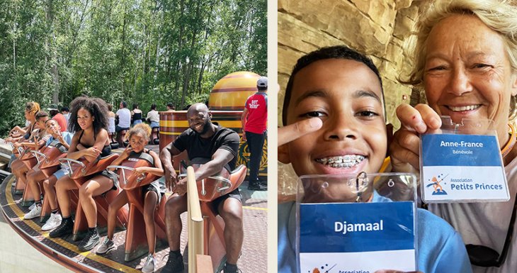 Djamaal adore les sensations fortes du parc Ast&eacute;rix 