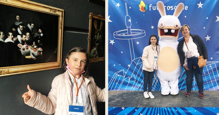Louise a rempli sa mission &laquo; objectif Mars &raquo; au Futuroscope