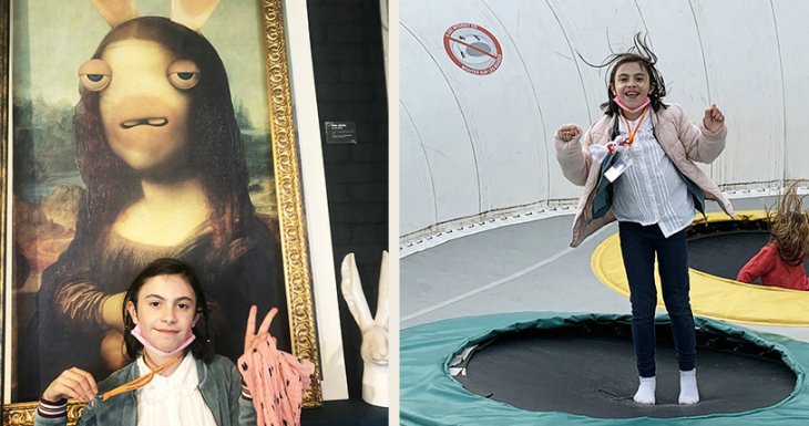 Louise a rempli sa mission &laquo; objectif Mars &raquo; au Futuroscope