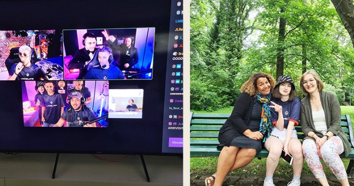 Sha&iuml; et Pauline rencontrent leurs streamers pr&eacute;f&eacute;r&eacute;s 