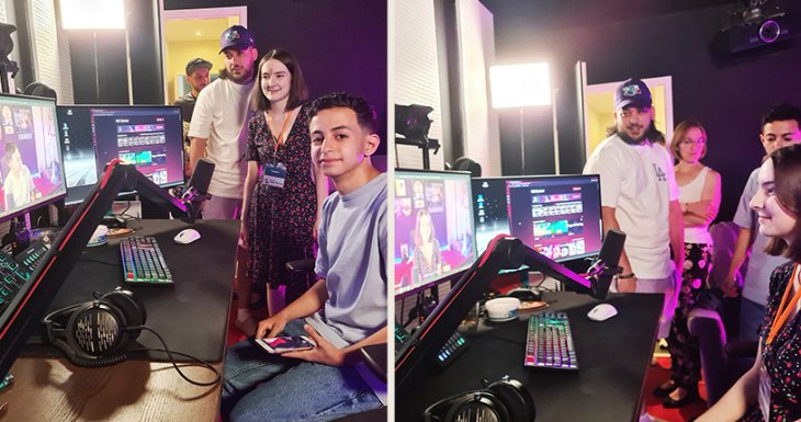Sha&iuml; et Pauline rencontrent leurs streamers pr&eacute;f&eacute;r&eacute;s 