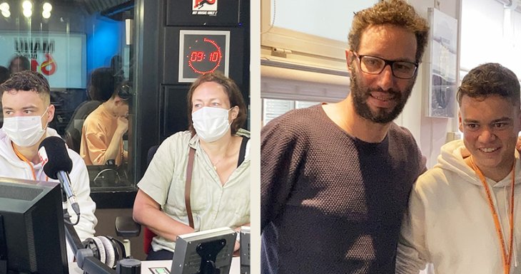 Tom r&ecirc;ve d&rsquo;une journ&eacute;e avec Manu Levy chez NRJ