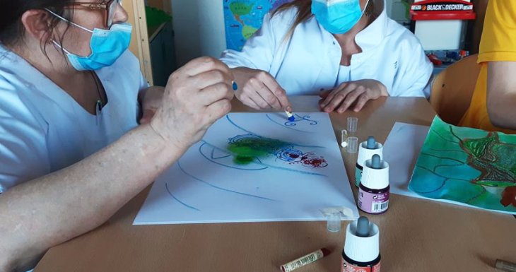 Illumin&rsquo;arts une nouvelle &eacute;dition &agrave; succ&egrave;s aupr&egrave;s des enfants hospitalis&eacute;s