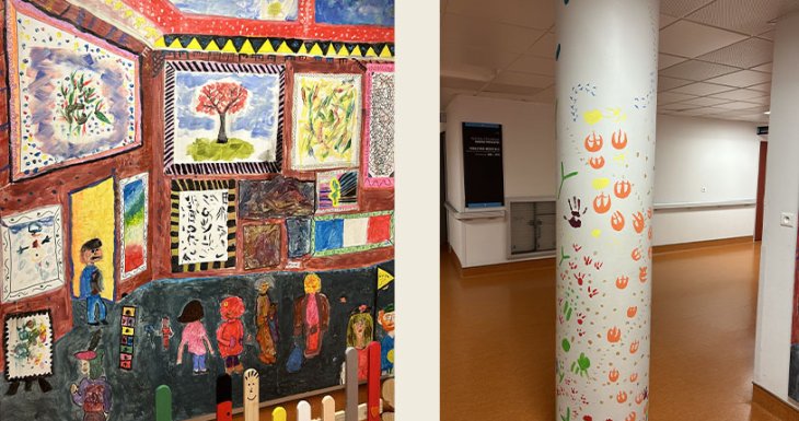 Des artistes en herbe au CHU de Limoges
