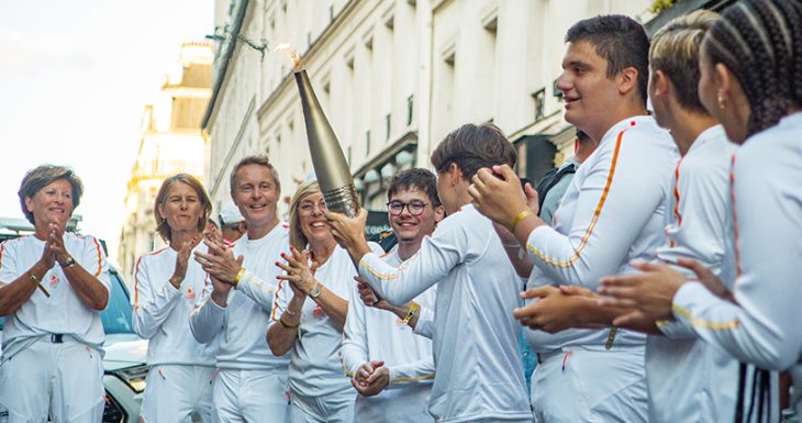 Ils ont port&eacute; la Flamme Olympique ! 