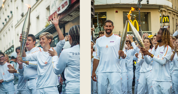 Ils ont port&eacute; la Flamme Olympique ! 