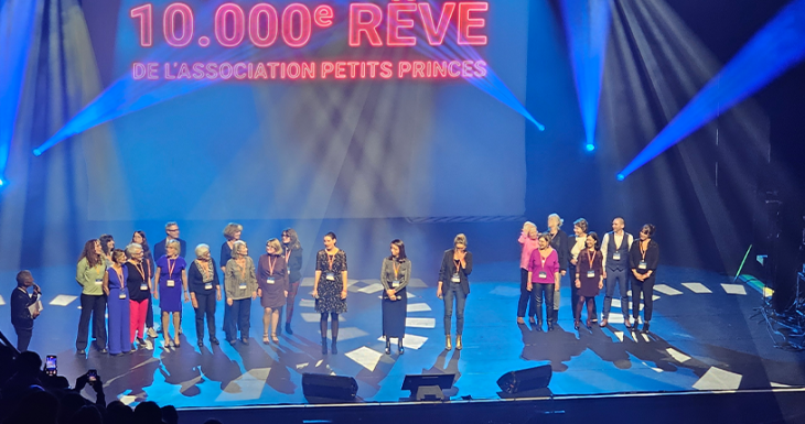 Le 10 000e r&ecirc;ve de l&rsquo;Association Petits Princes &agrave; l&#039;Olympia