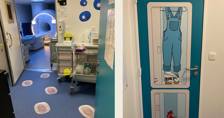 Une d&eacute;coration spatiale pour apaiser les enfants &agrave; l&rsquo;h&ocirc;pital