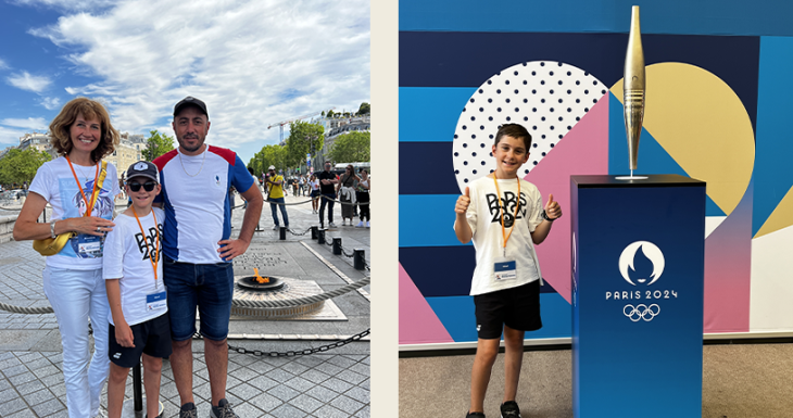 Des r&ecirc;ves Olympiques avec l&rsquo;Association Petits Princes