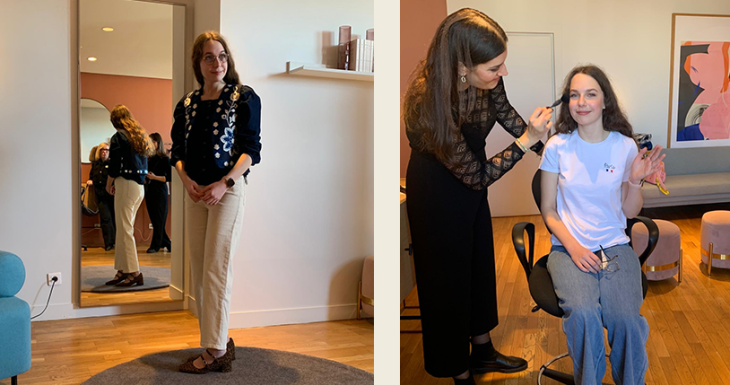 Lucie reprend confiance en elle gr&acirc;ce &agrave; un relooking magique