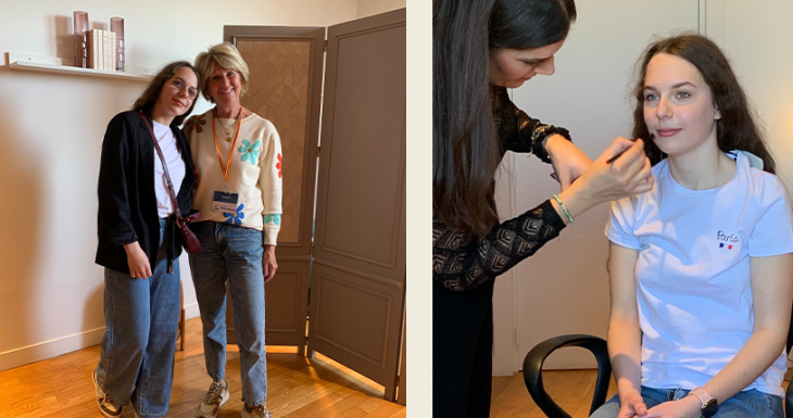 Lucie reprend confiance en elle gr&acirc;ce &agrave; un relooking magique