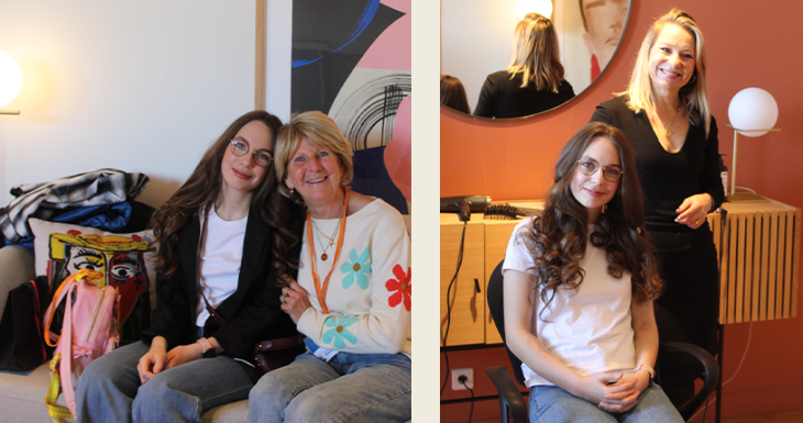 Lucie reprend confiance en elle gr&acirc;ce &agrave; un relooking magique