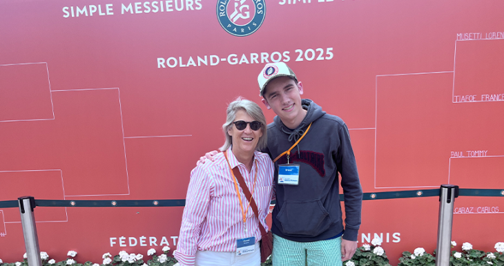 Le r&ecirc;ve de Brieuc &agrave; Roland-Garros