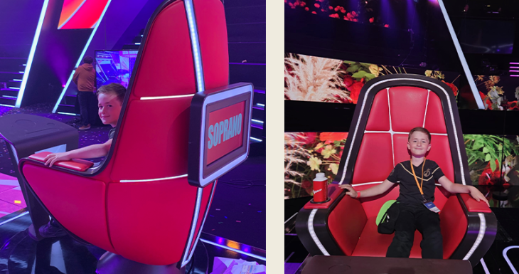 Cl&eacute;ment r&eacute;alise son r&ecirc;ve avec Soprano et The Voice Kids