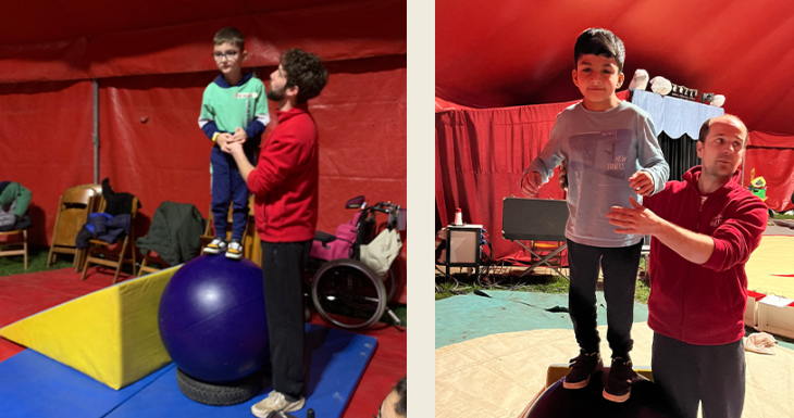 Une semaine de cirque magique pour 70 enfants hospitalis&eacute;s