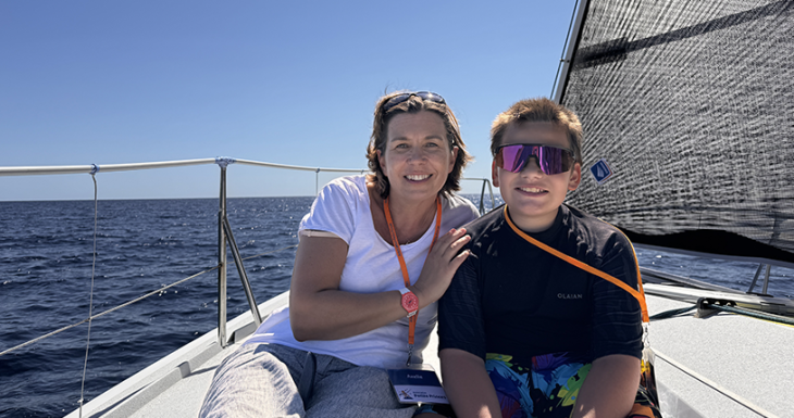 Thomas r&eacute;alise son r&ecirc;ve marin &agrave; bord du CENTRAKOR