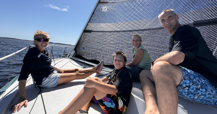 Thomas r&eacute;alise son r&ecirc;ve marin &agrave; bord du CENTRAKOR