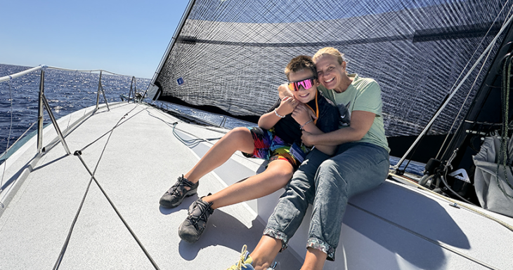 Thomas r&eacute;alise son r&ecirc;ve marin &agrave; bord du CENTRAKOR