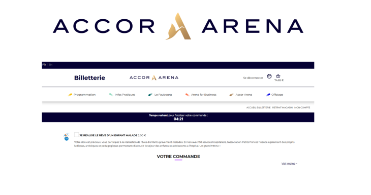 Des spectacles qui font du bien avec le soutien de l&rsquo;Accor Arena et notre partenaire Common Cents