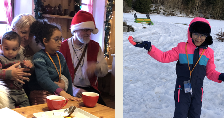 Cam&eacute;lia d&eacute;couvre le hameau du P&egrave;re No&euml;l 