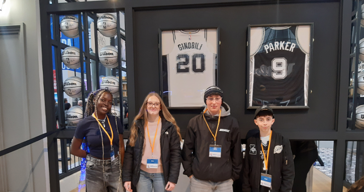 Un week-end magique avec la NBA : nos Petits Princes &agrave; la rencontre de Victor Wembanyama