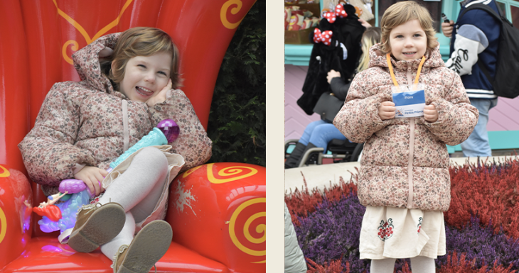 Flora plonge dans la magie de Disneyland Paris