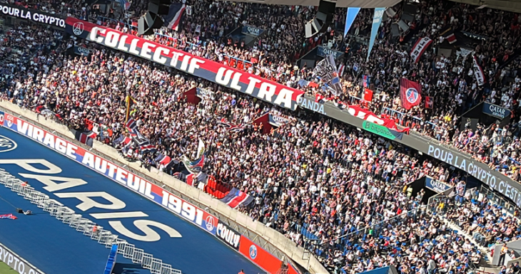 H&eacute;di r&eacute;alise son r&ecirc;ve au Parc des Princes