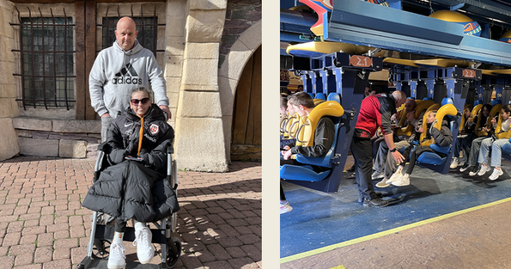 Ella d&eacute;couvre le parc Ast&eacute;rix en famille