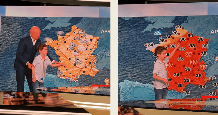 Son r&ecirc;ve : pr&eacute;senter la m&eacute;t&eacute;o avec Louis Bodin