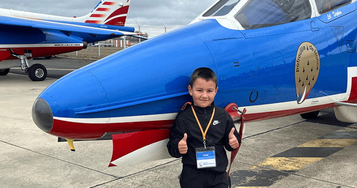 Une journée inoubliable avec la Patrouille de France