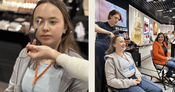 Un relooking de princesse pour Sidonie